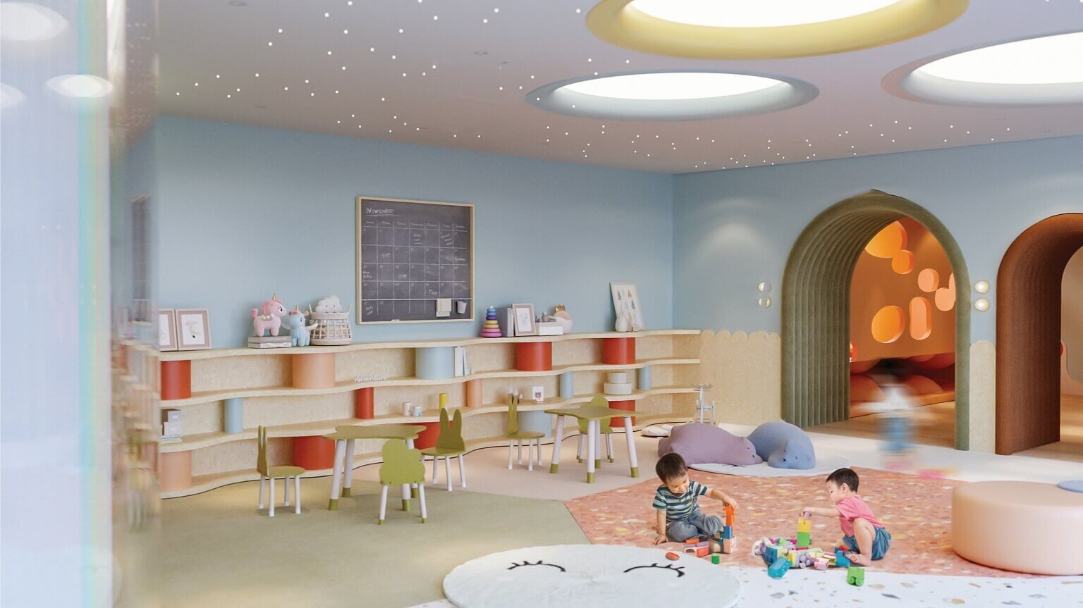 tiện ích dự án northern emerald cổ linh long biên