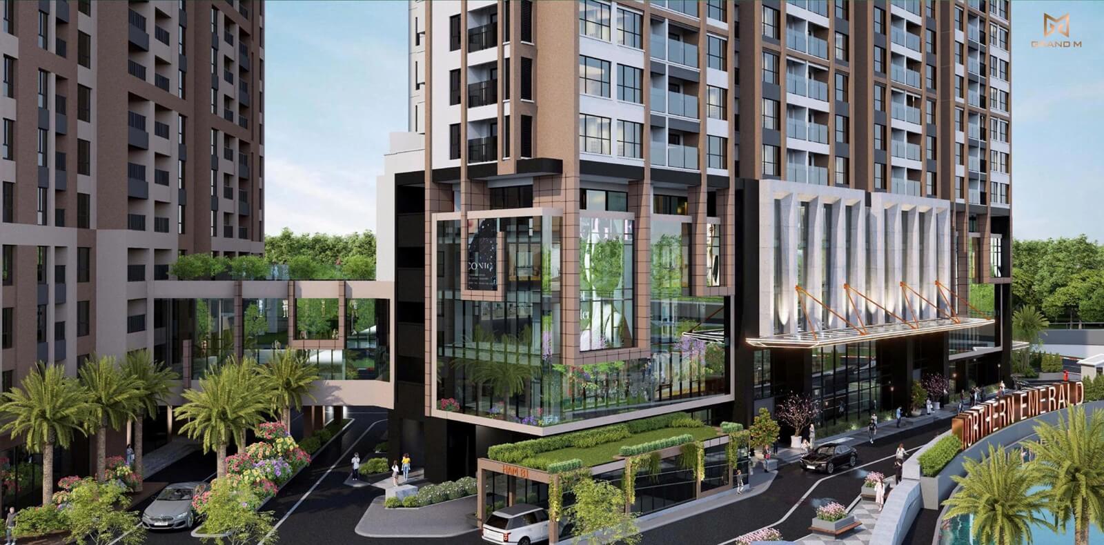 tiện ích dự án northern emerald cổ linh long biên