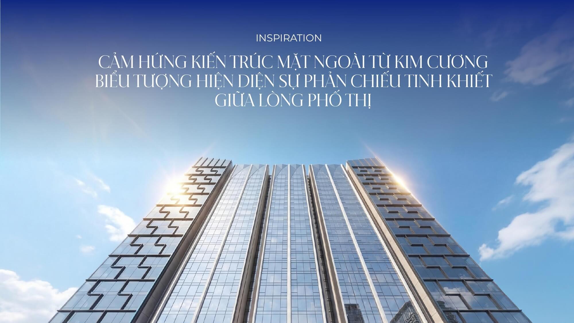 D’. Diamant Bleu kiến tạo kiến trúc độc bản tại phía Đông Hà Nội