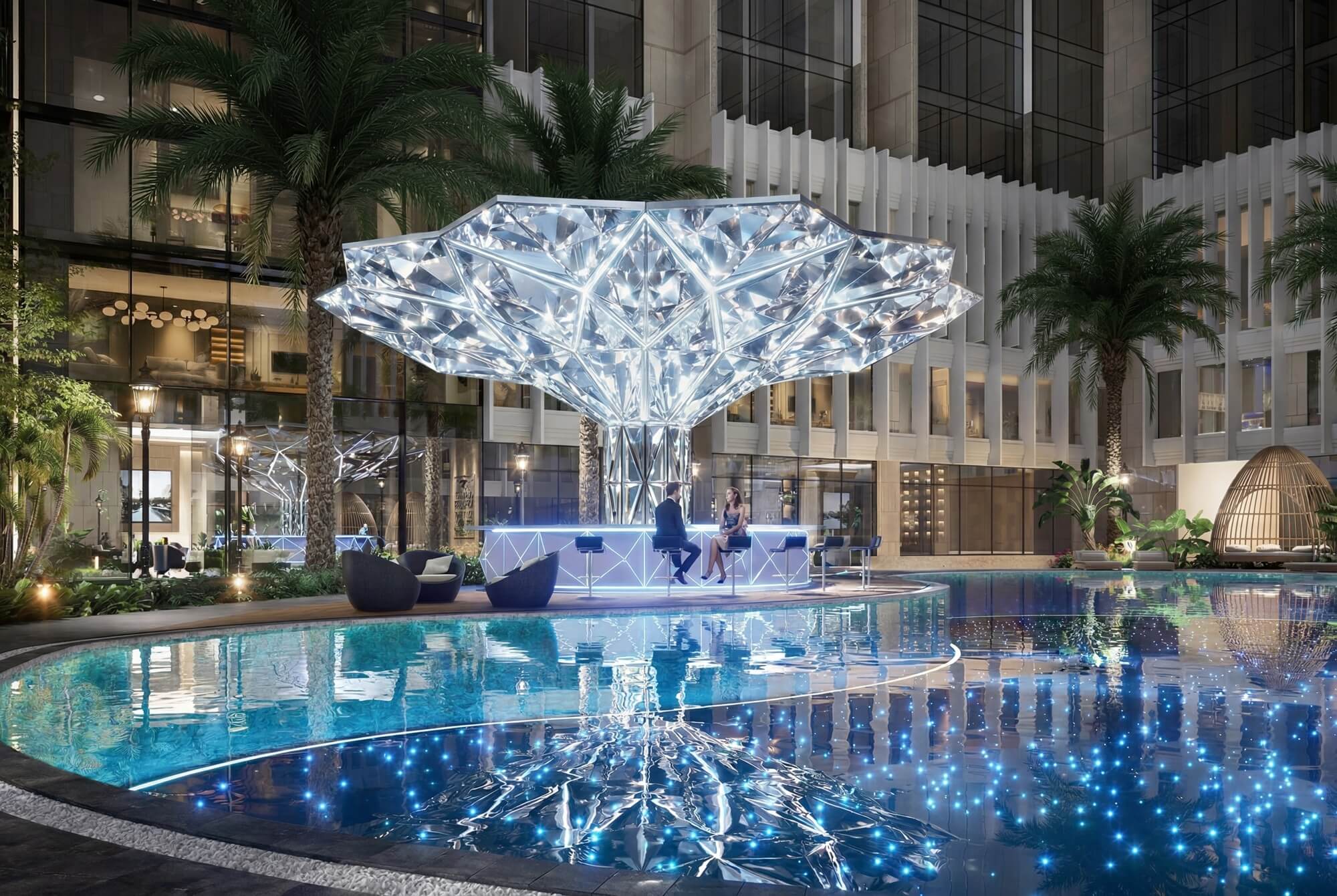 tiện ích dự án d'. diamant bleu việt hưng long biên